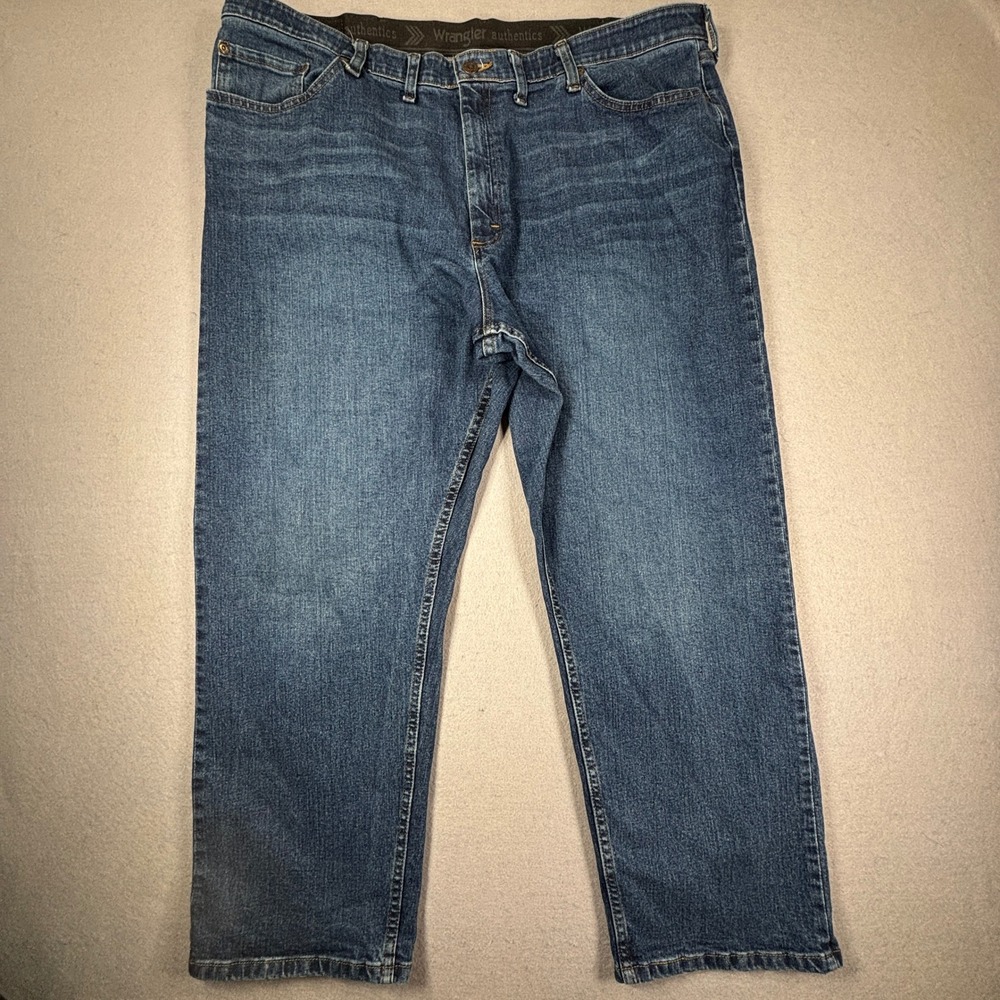 Wrangler‎ Authentics Straight Leg Jeans 42x29 Stretch Denim Bundle Lot 2 - Picture 3 of 13